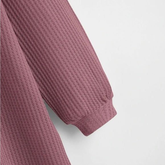 Waffle knit dress - Picture 2 of 2